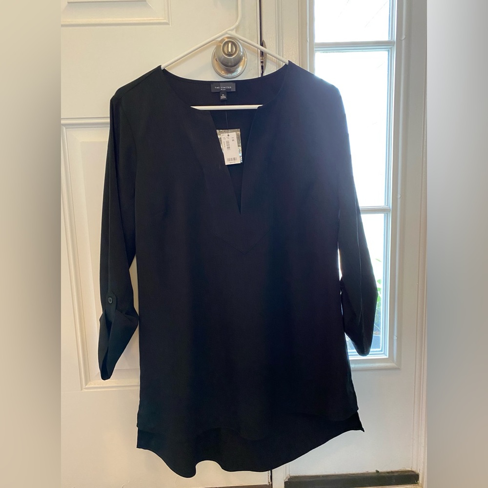 NWT Black The Limited Tunic